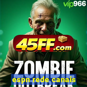 espn rede canais